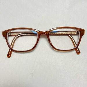 Modo Transparent Rose Rectangle Eyeglasses - Frames Only